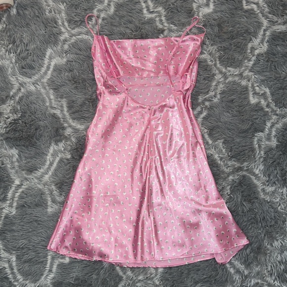 Zara Satin Effect Dress - Picture 2 of 6